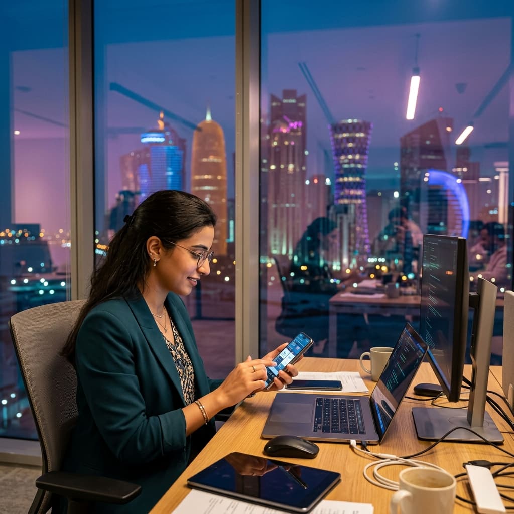 Mobile app development in Doha, Qatar