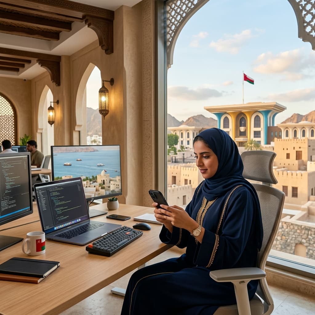 Mobile app development in Muscat, Oman