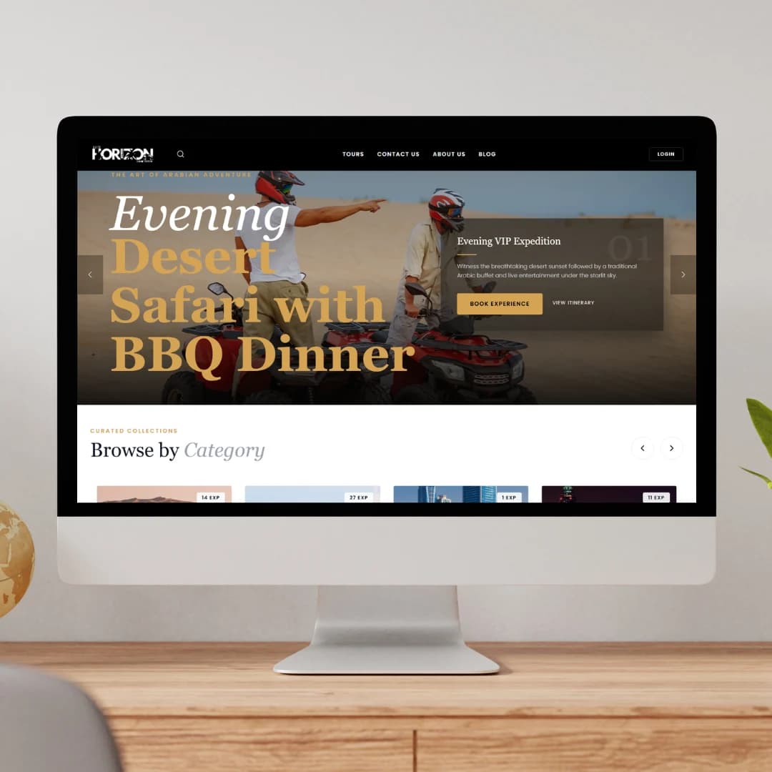 The Art of Arabian 
Adventure & Luxury Booking