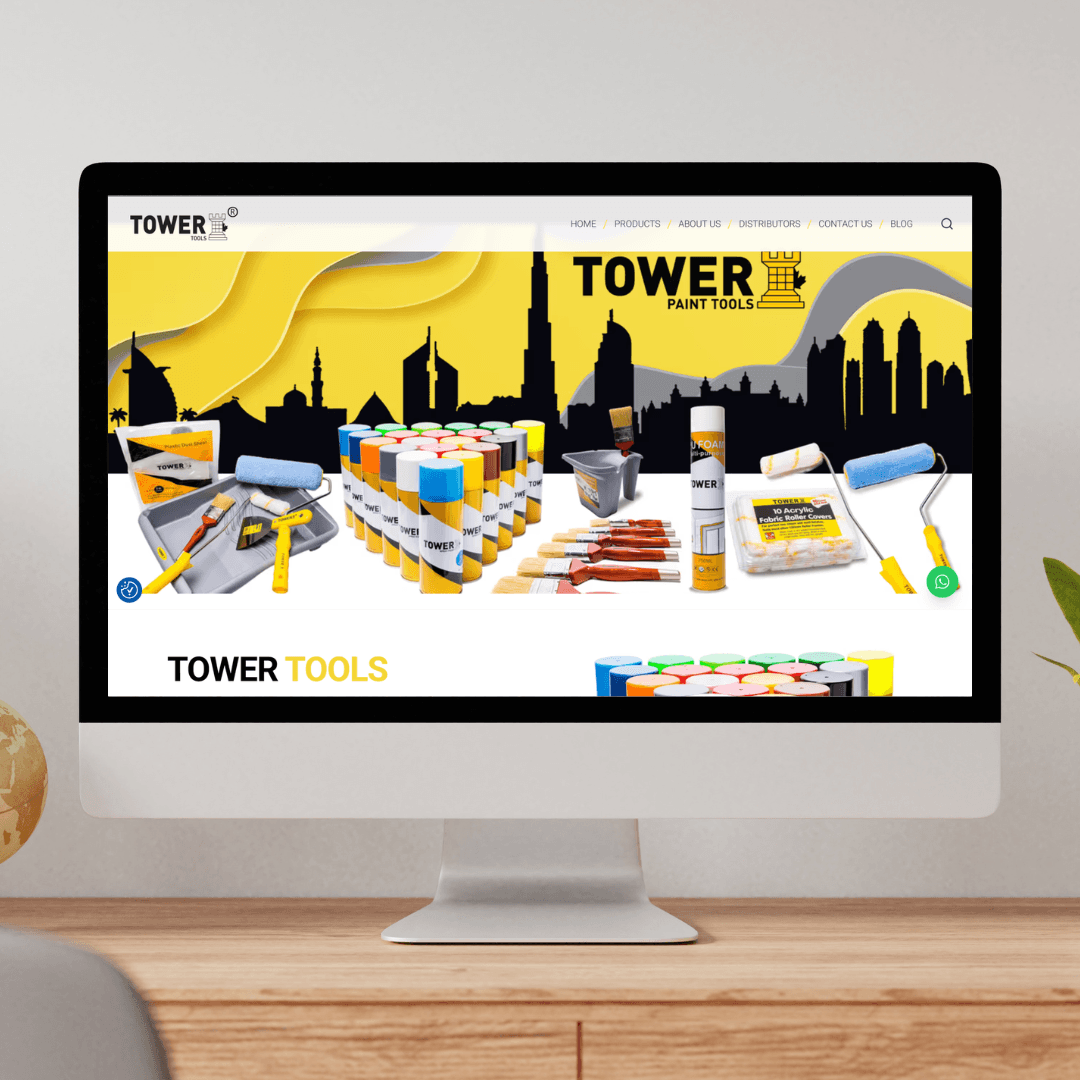Tower Tools — Premium Painting & Construction Tools E-Commerce