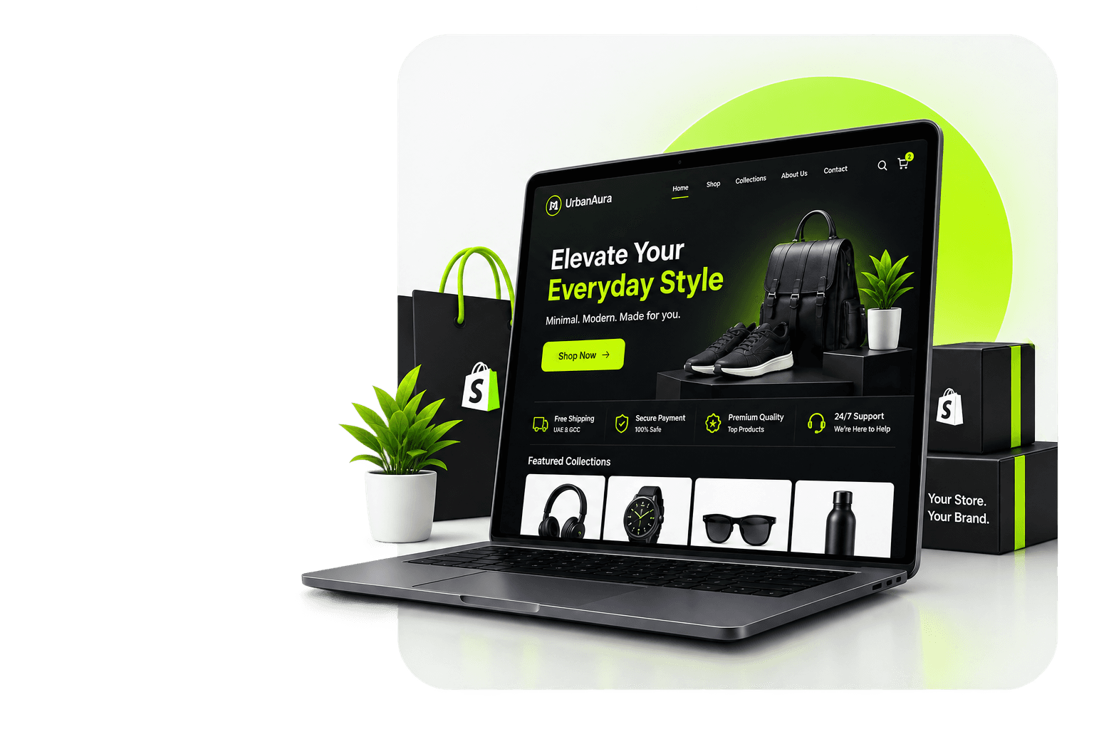 Shopify E-commerce Custom Website