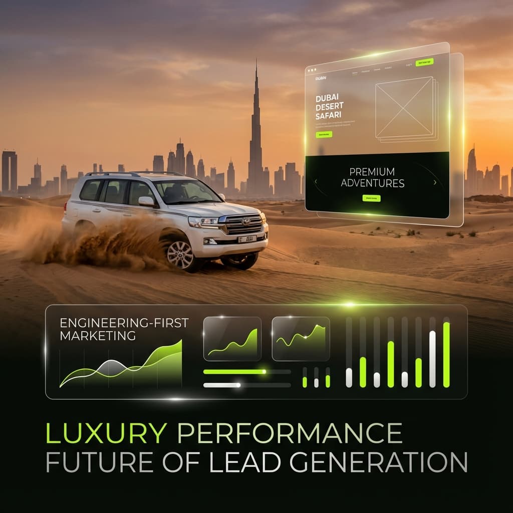 Dubai Desert Safari Website Design and Lead Generation Marketing