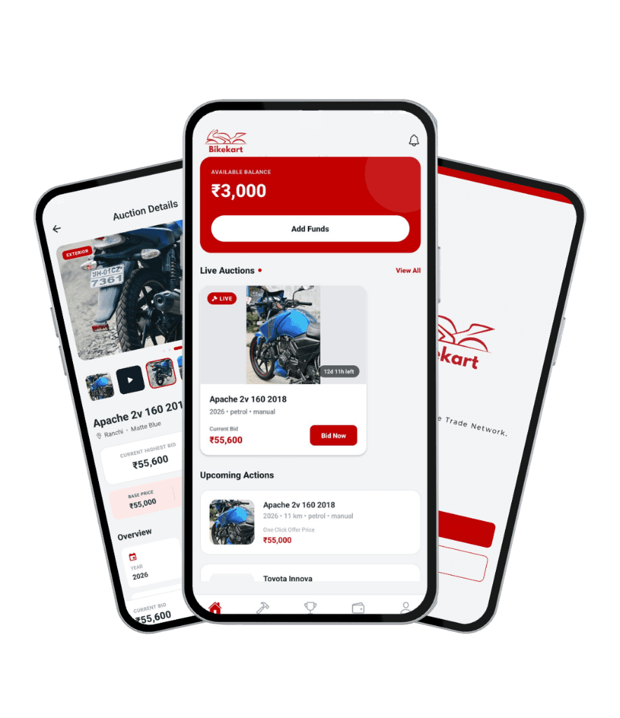 BikeKart — Motorcycle
Auction Platform