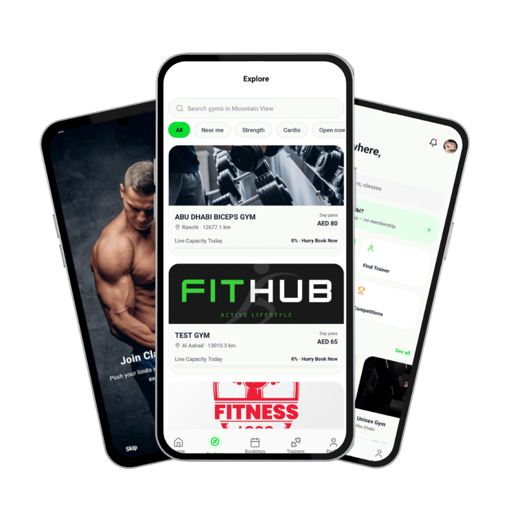 FitHub — UAE Fitness
Marketplace