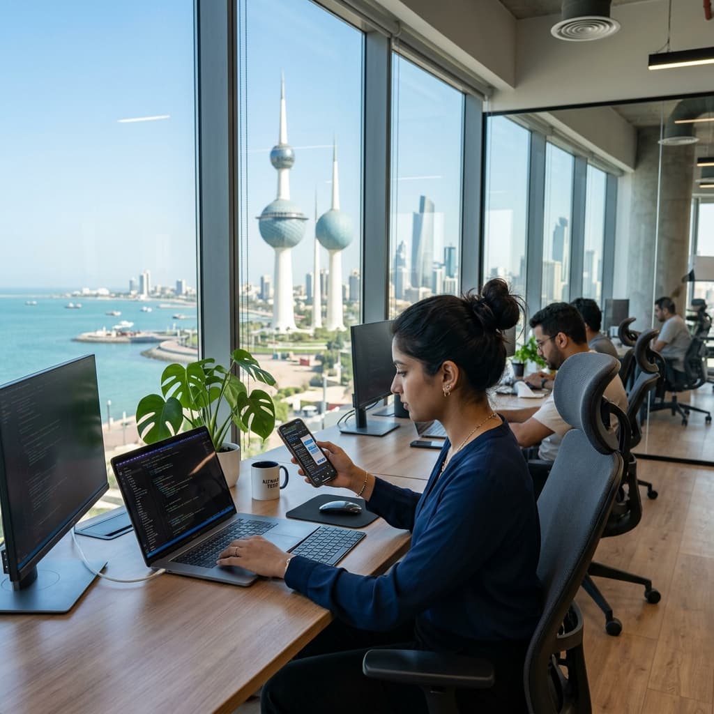 Mobile app development in Kuwait City, Kuwait