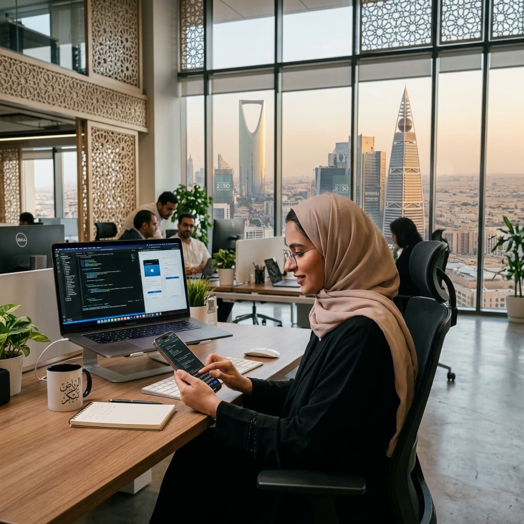 Mobile app development in Riyadh, Saudi Arabia