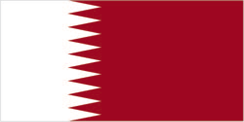 Flag of Qatar, representing our client base in Qatar