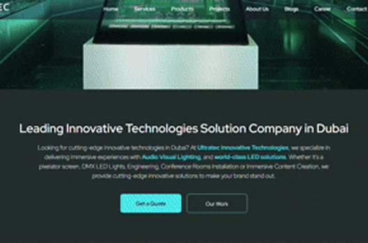 Leading Innovative Technologies Solution Company in Dubai