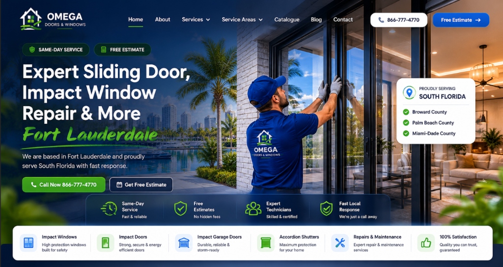 OMEGA Doors and Windows — Dominating South Florida